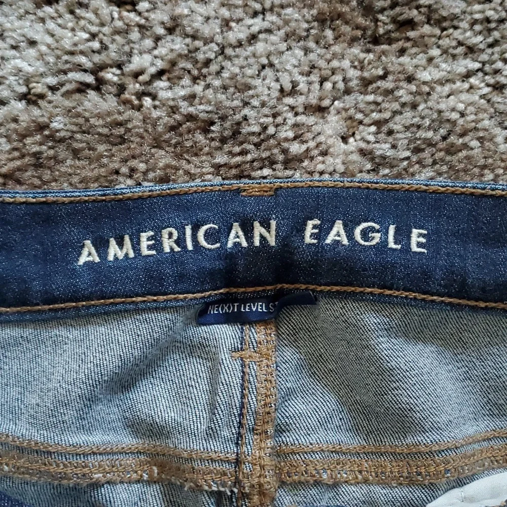 American Eagle Outfitters Women's Skinny Kick Jeans size 10 regular - Picture 3 of 6
